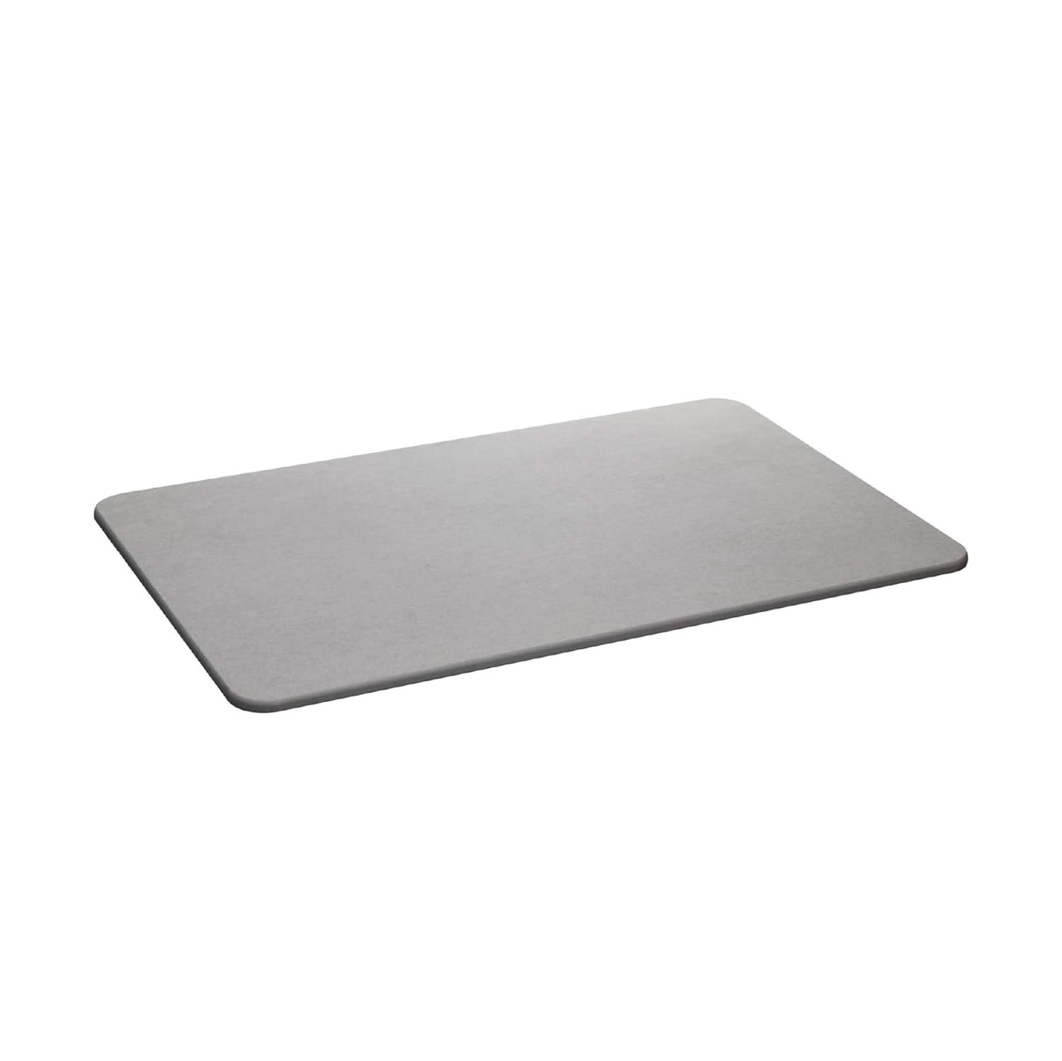 Tapete de Pedra Diatomita para Banheiro Cinza 60x39cm - Absorção Rápida e Design Moderno