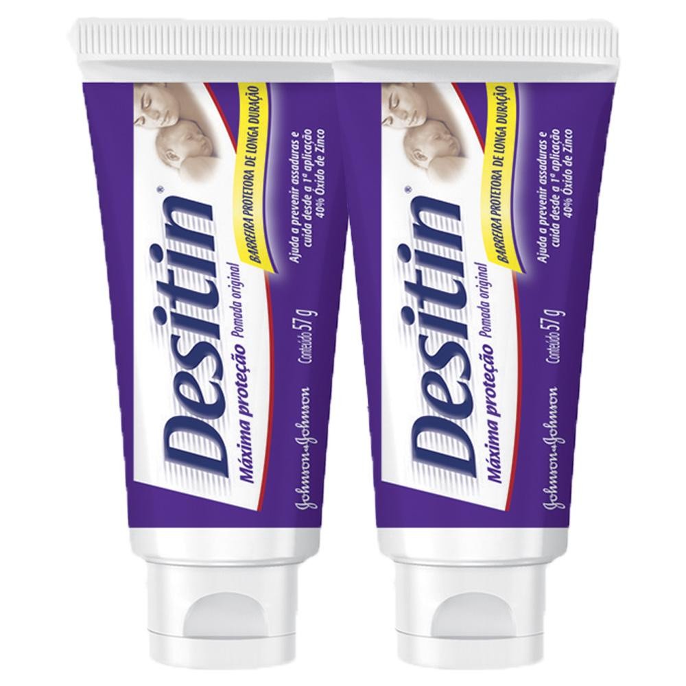 Desitin Máxima Duração: Kit com 2 Cremes Antiassaduras