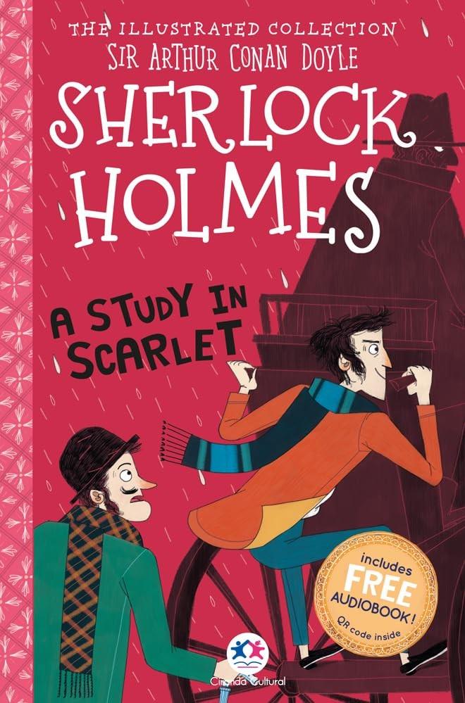 Sherlock Holmes: Um Estudo em Vermelho - Edição Ilustrada | Desvende o Mistério!