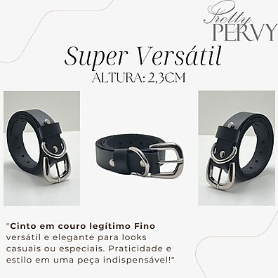 Cinto de Couro Feminino: Elegância em Cada Detalhe ✨