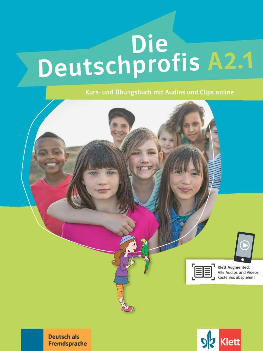 Die Deutschprofis A2.1: Livro de Curso e Exercícios com Áudios Online