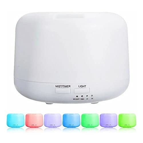 Difusor de Óleos Essenciais com LED e Umidificação Silenciosa LKJ-119 Luatek
