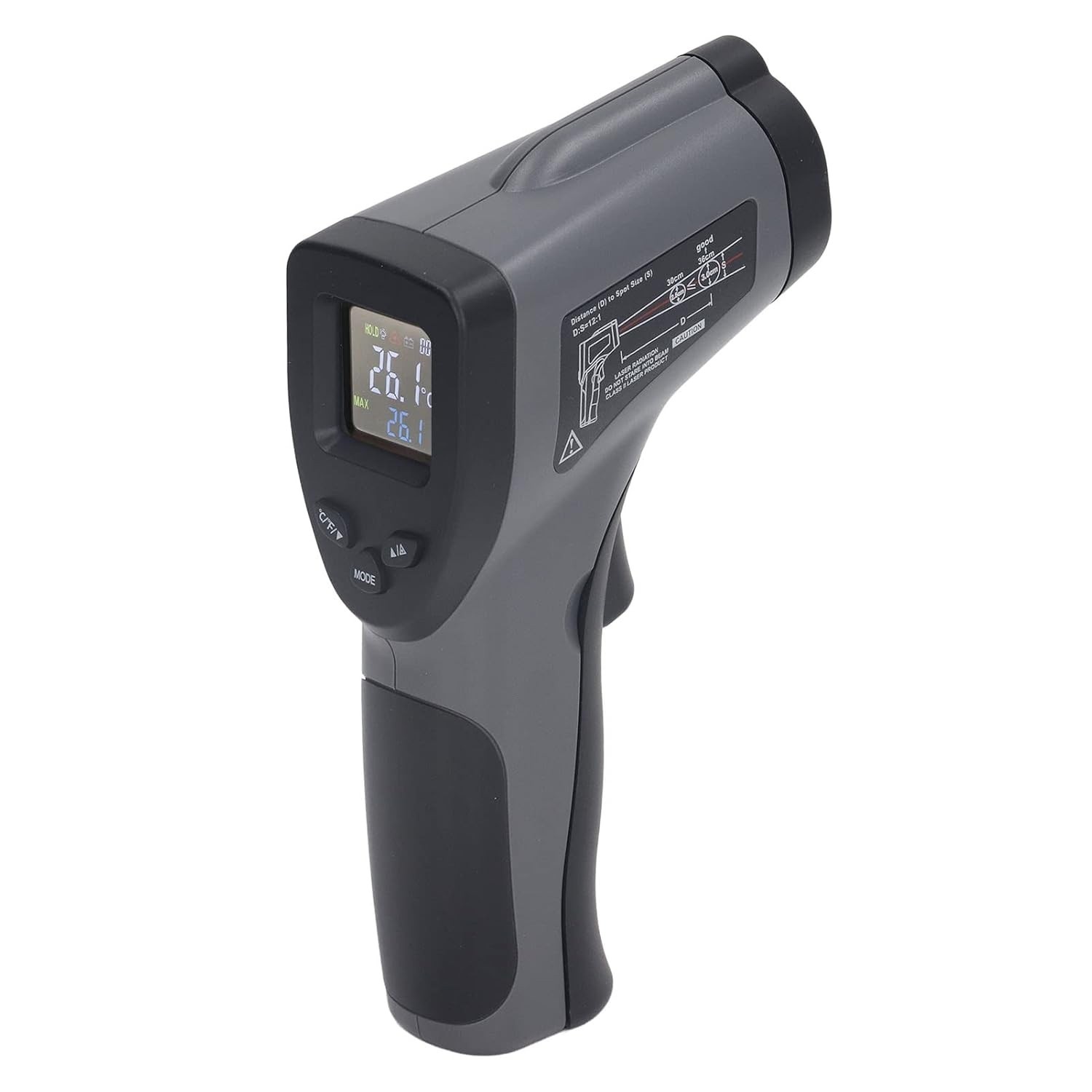 Termômetro Infravermelho Digital CM8550CT: Precisão Industrial com Display Colorido