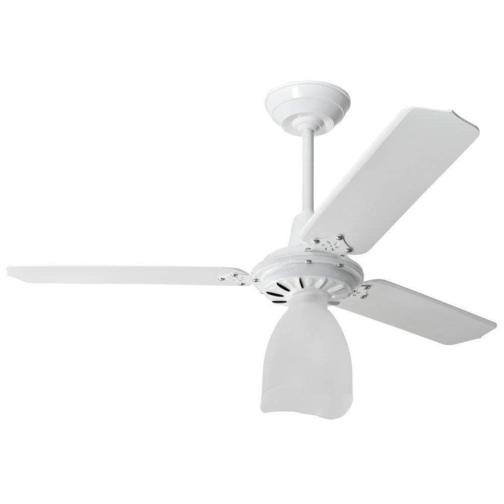 Ventilador de Teto Loren Sid Diplomata Lumi M3 Branco 220V – Estilo e Refrescância no Ambiente