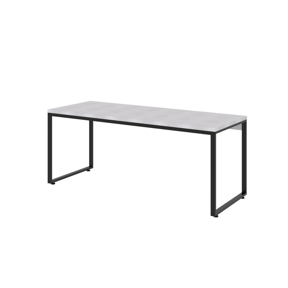 Mesa Kuadra Diretor 180x70cm - Design Moderno com Estrutura Preta