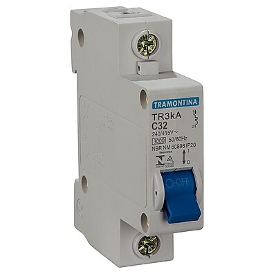 Disjuntor Monopolar Tramontina 32A Curva C – Proteção Elétrica Confiável