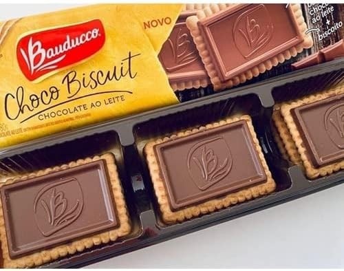 Biscoito Choco Biscuit Chocolate Ao Leite Bauducco Display 18x36g