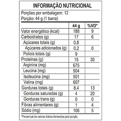 Barra Proteica Power Crisp Cookies - Display 12 Unid.