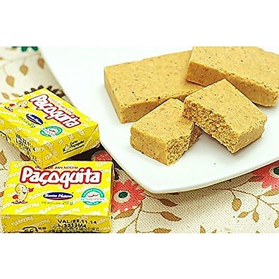 PAÇOQUITA QUADRADA EMBALADA DISPLAY DE 1KG COM 50 UNIDADES DE 20G