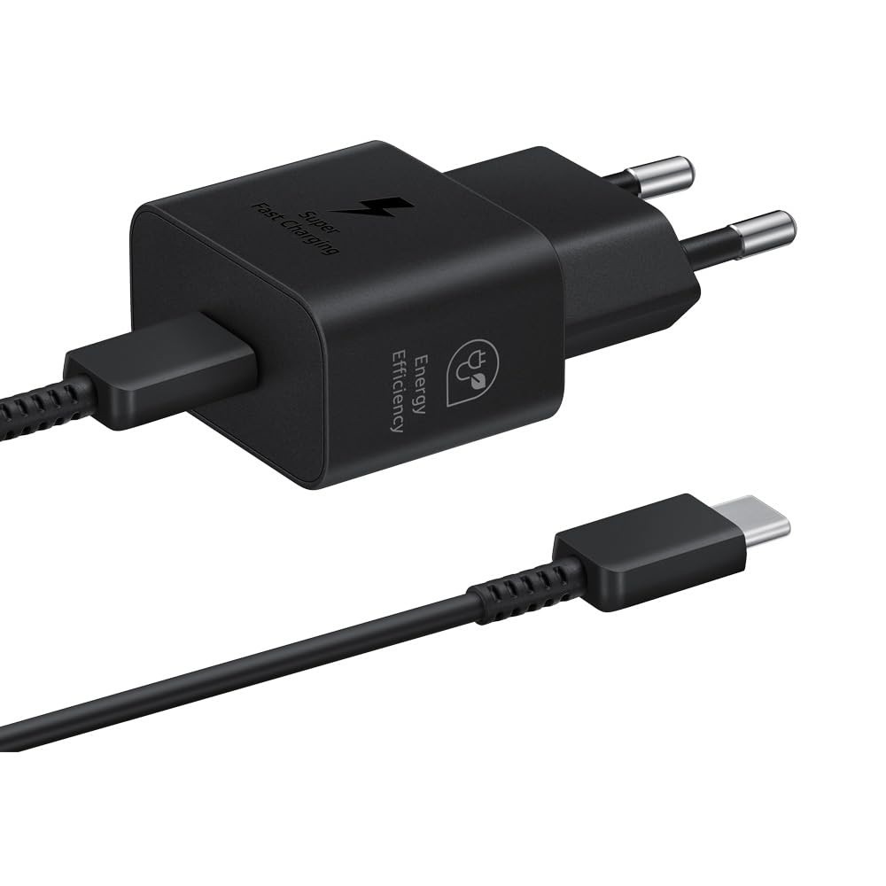 Carregador Samsung 25W Super Fast Charging: Potência e Rapidez para Seus Dispositivos (COM CABO)