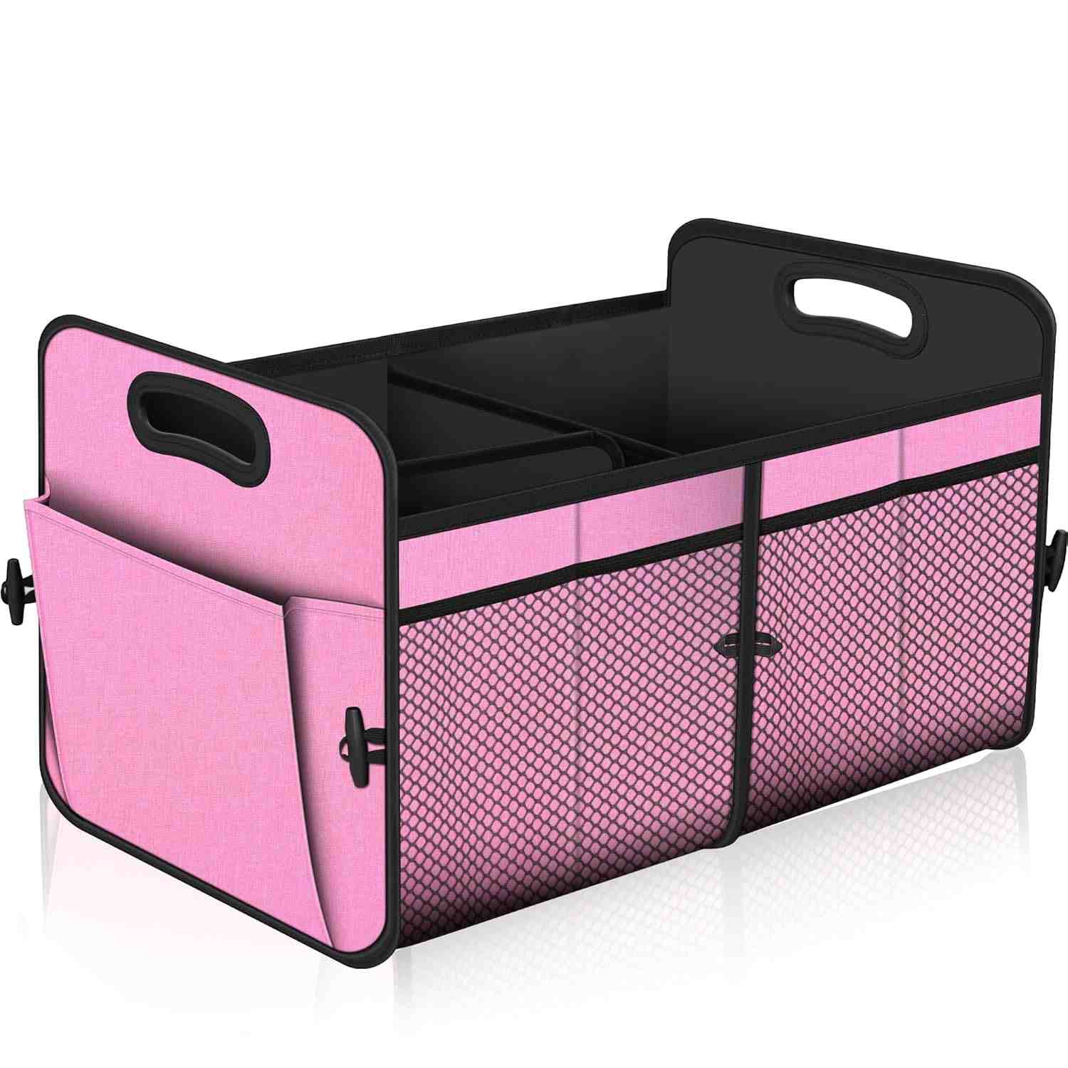 Organizador de Porta-Malas Femuar 72L: Grande Capacidade, Impermeável e Dobrável para Seu Carro!