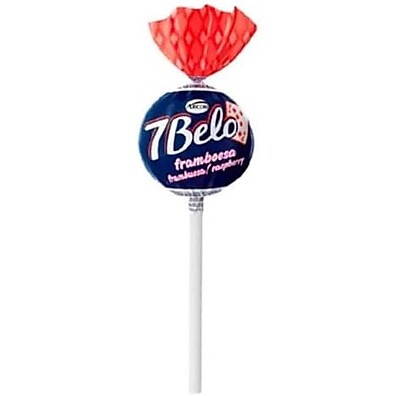 Pirulito 7 Belo Framboesa Arcor: Doce Irresistível 500g