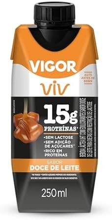 Bebida Láctea UHT Protein Doce de Leite Vigor VIV 250ml