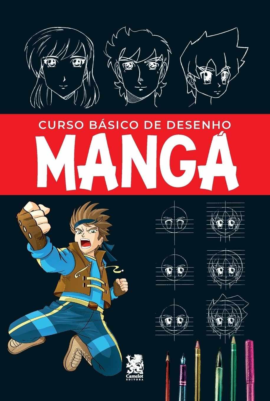 Curso Básico de Desenho Mangá: Domine os Segredos dos Artistas Japoneses
