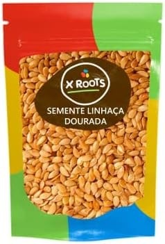 Semente de Linhaça Dourada 1kg - X Roots