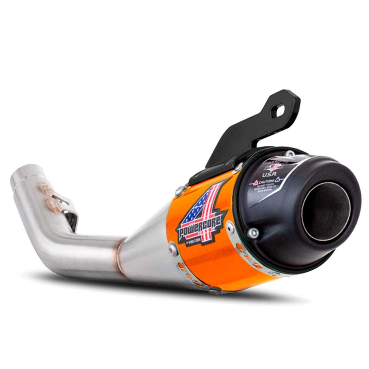Escapamento Pro Tork Powercore 4 Dourado para CRF 230F: Potência e Estilo Inigualáveis