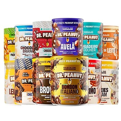 Dr. Peanut: Pasta de Amendoim Whey 600g – Energia e Saúde!