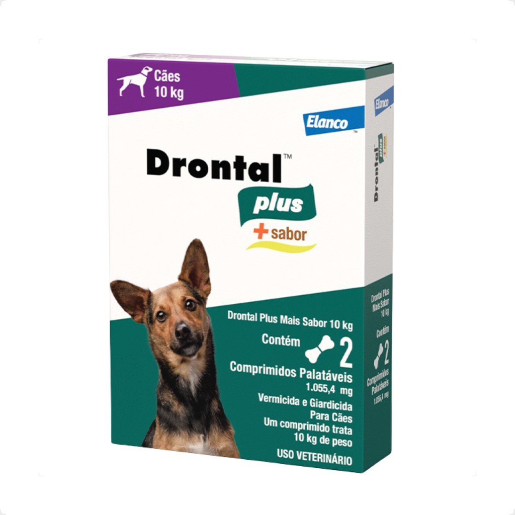 Drontal Plus Dog: Vermífugo Completo para Cães