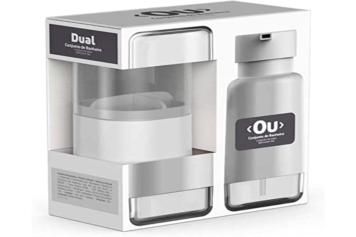 Conjunto de Banheiro Dual Moderno - Design Elegante e Funcionalidade Premium