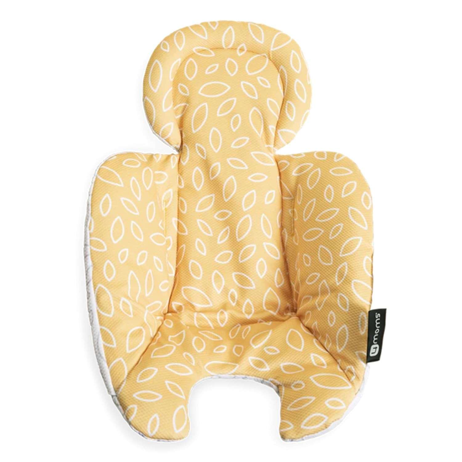 Aconchego Garantido: Acolchoado Dupla Face para Mamaroo 4 Moms Recém-Nascido - Amarelo Vibrante