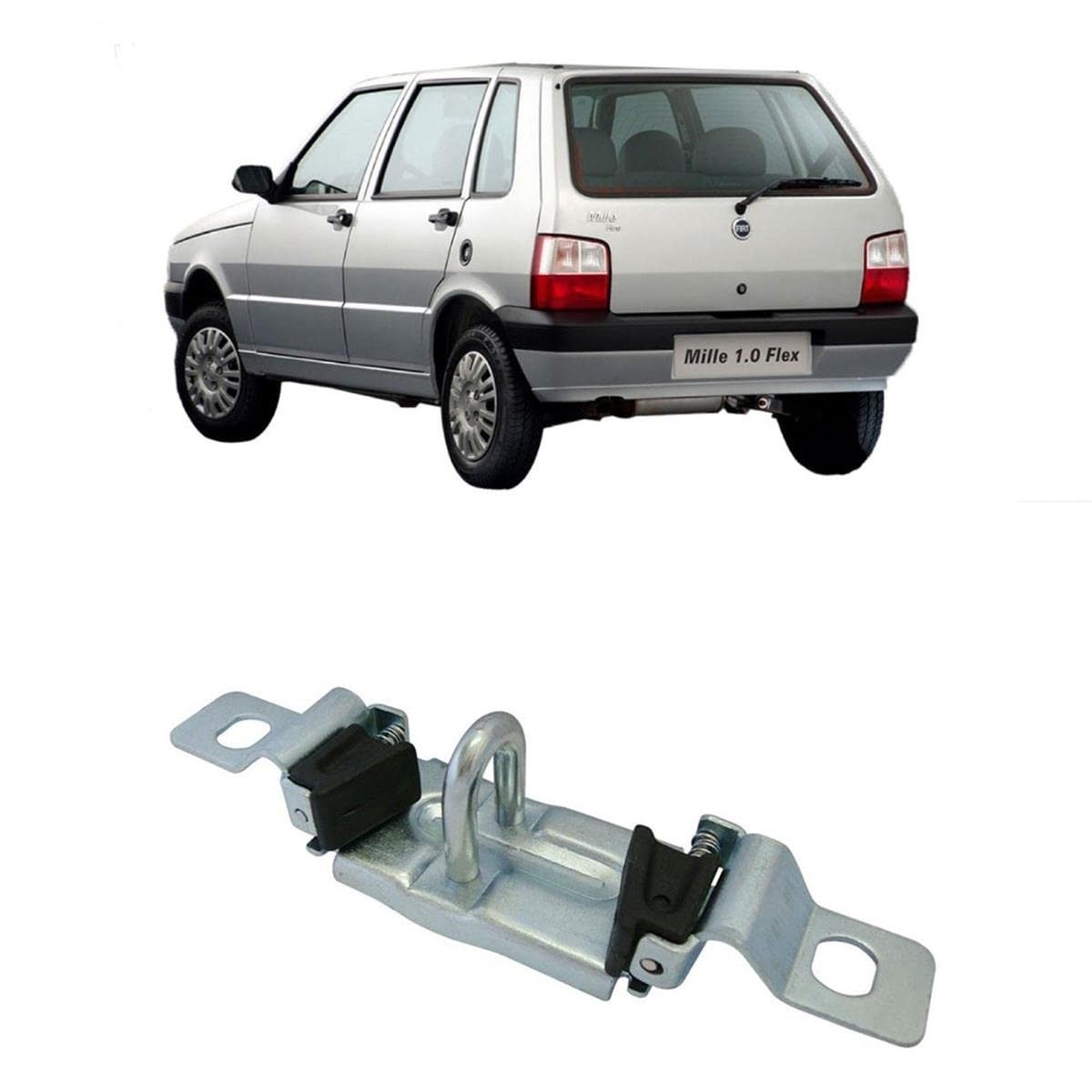 Batente Porta Mala Fiat Uno (2004-2013) - Proteção Essencial e Durabilidade