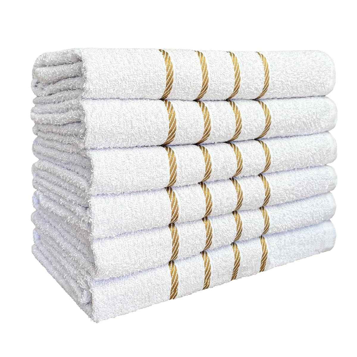 Kit 4 Toalhas de Banho 100% Algodão Premium - 70x130cm Dubai | Alta Absorção & Maciez Duradoura