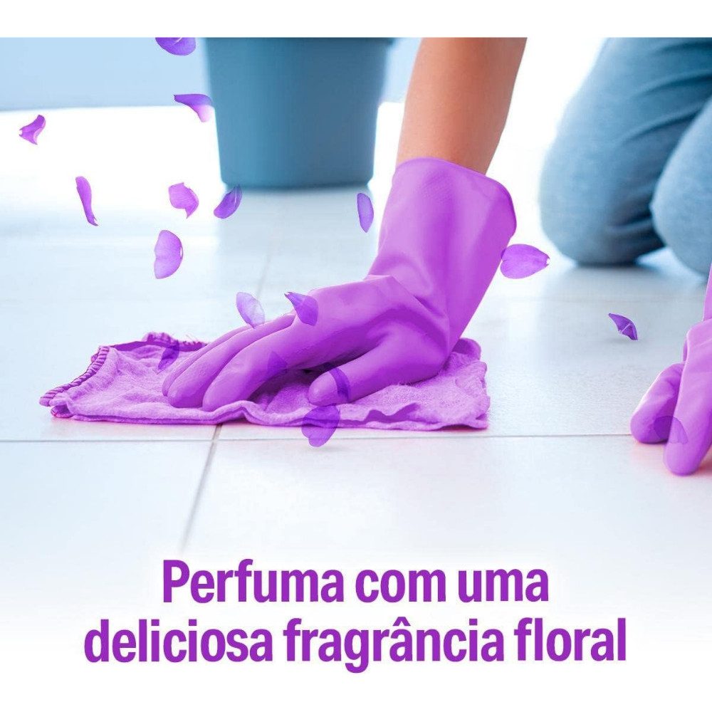 Ajax Festa Das Flores Lavanda 500ML: Limpeza Poderosa com Fragrância Duradoura