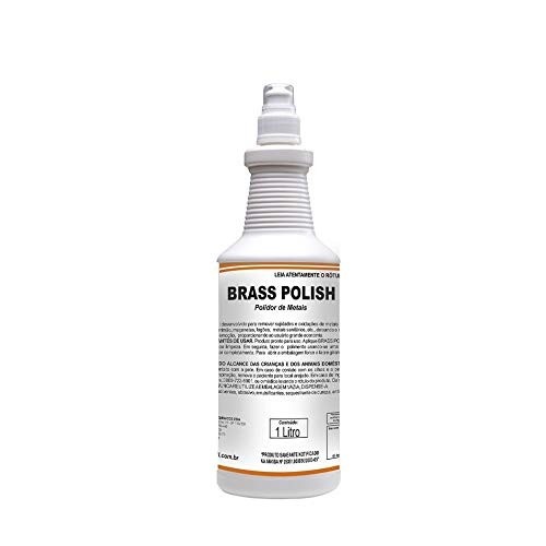 Polidor de Metais Spartan Brass Polish 1L: Brilho Impecável e Proteção Duradoura