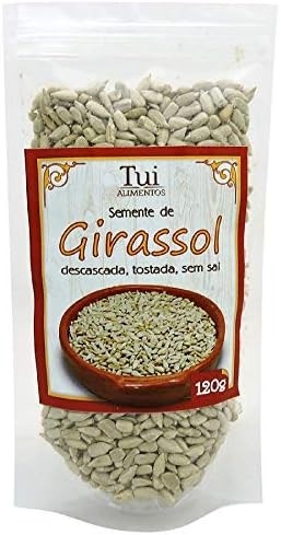 TUI ALIMENTOS Sem. Girassol Descasc. E Tostado - 120G