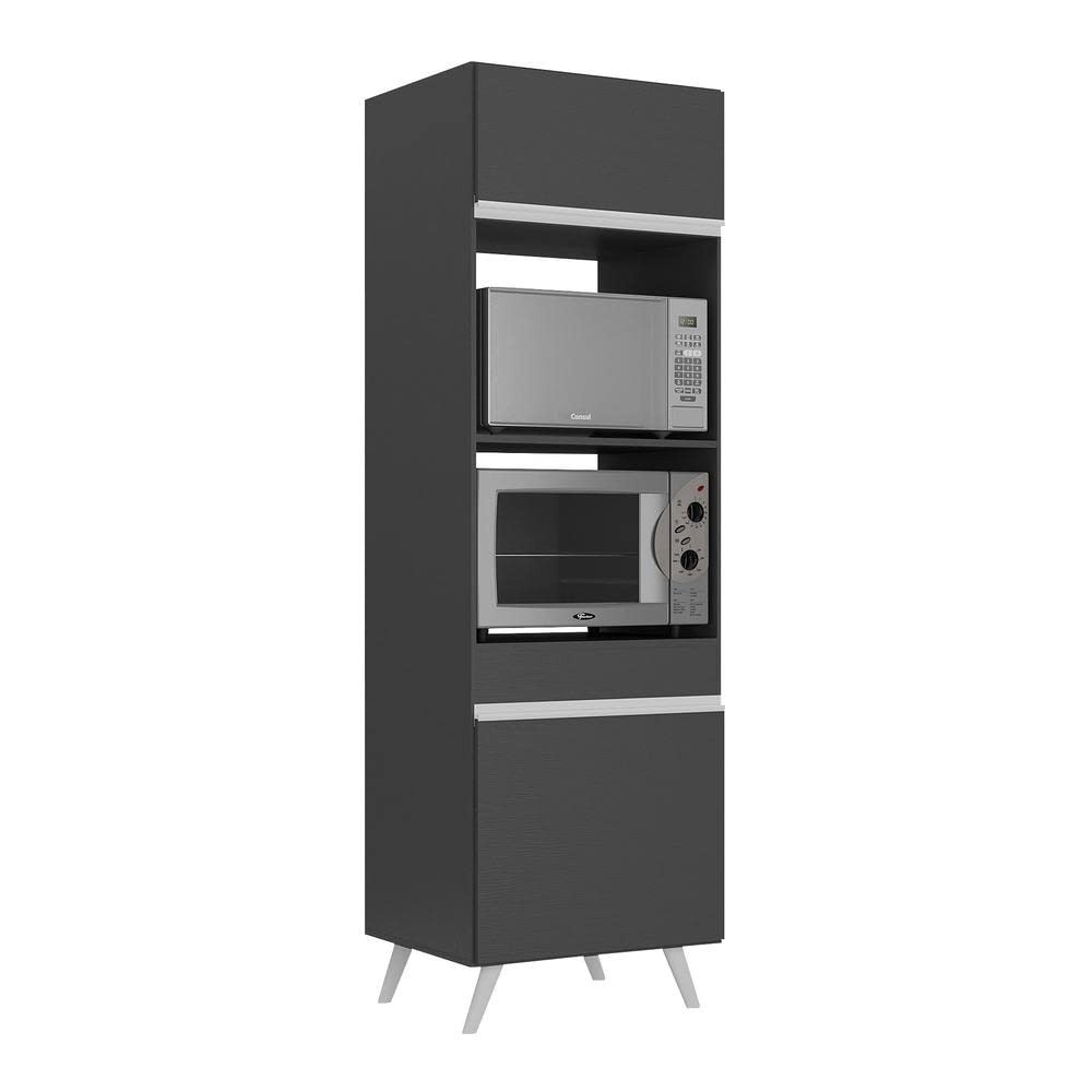 Paneleiro 2 Portas com Forno e Microondas Veneza - Design Moderno e Funcionalidade Premium