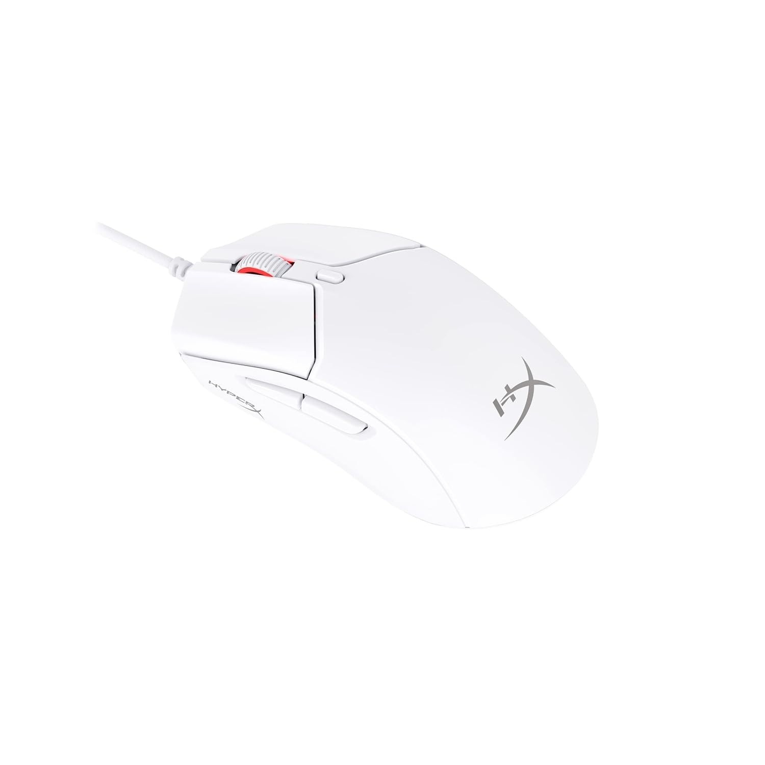Mouse Gamer HyperX Pulsefire Haste 2 Branco: Leveza Extrema e Precisão Imbatível (53g, 26K DPI, 8000Hz)