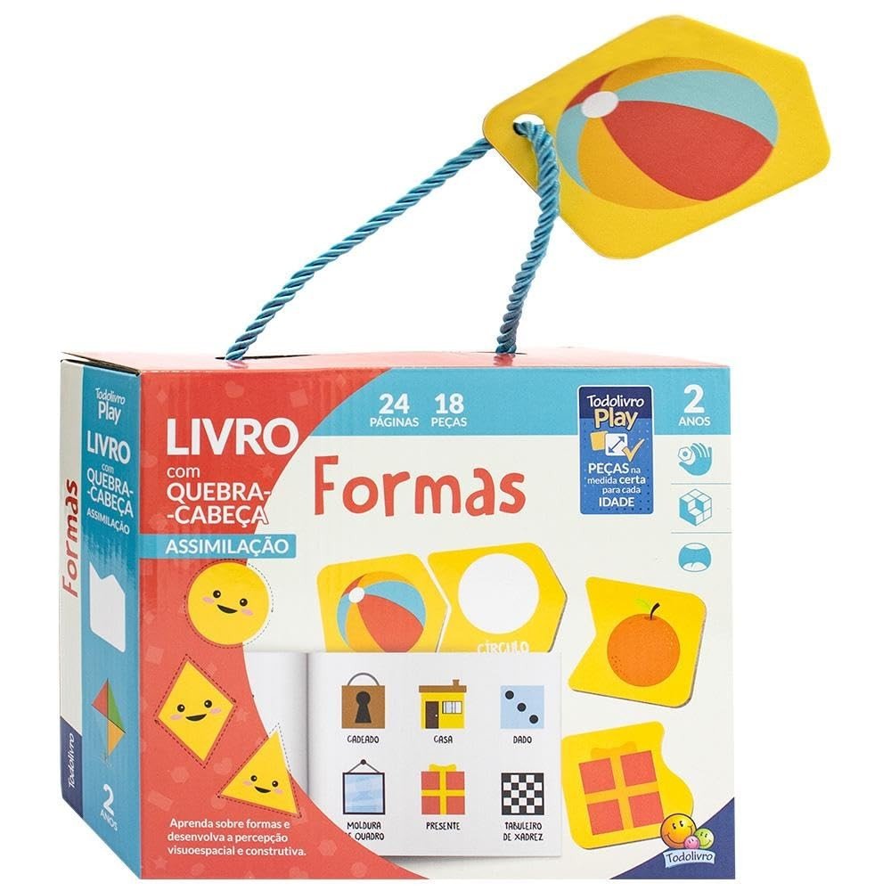 Todolivro Play QC ASS 2A: Descubra as Formas e Desenvolva Habilidades Cognitivas!