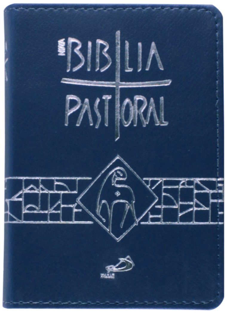 Bíblia Pastoral Bolso Azul: Sua Companheira de Fé e Estudo