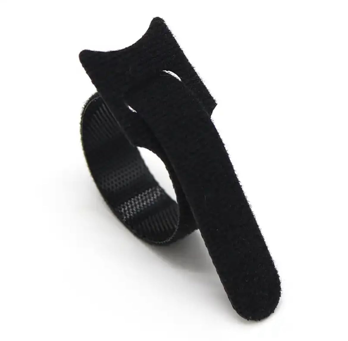 50x Organizador de Cabos 20cm Abraçadeira Preta - Chicotes e Fios Perfeitos!