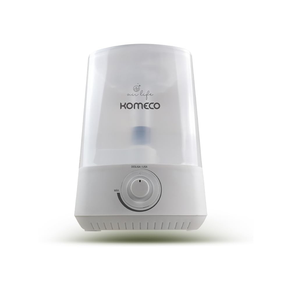 Umidificador de Ar Ultrassônico Komeco 3,8L G1 Bivolt - Ambientes Mais Saudáveis e Confortáveis
