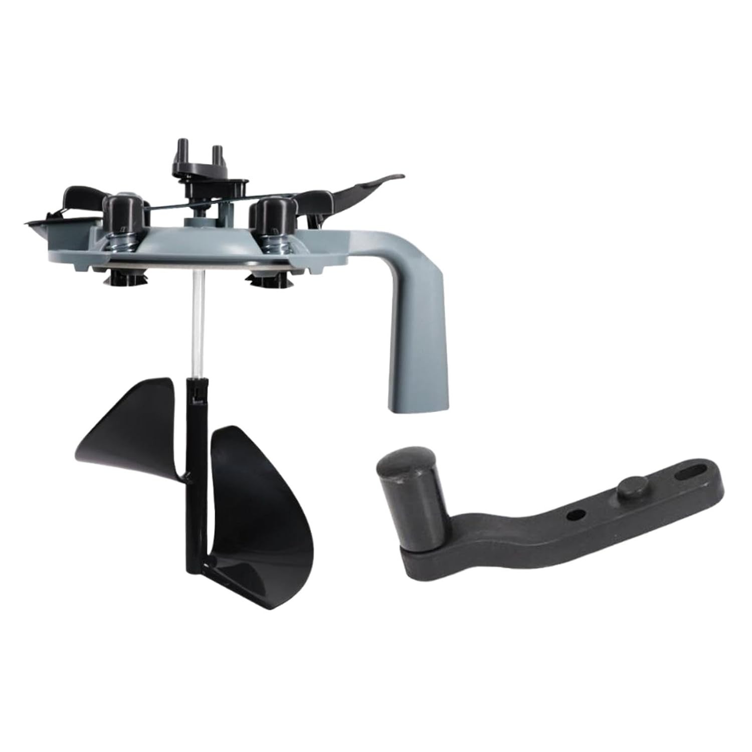 Agitador de Tinta com Tampa e Manivela - Mistura Uniforme para Tintas Automotivas 4L