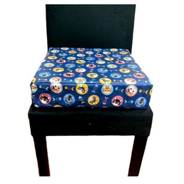 Assento Infantil de Elevação com Estampa de Gatinho - Kippy Baby | Conforto e Segurança para Refeições