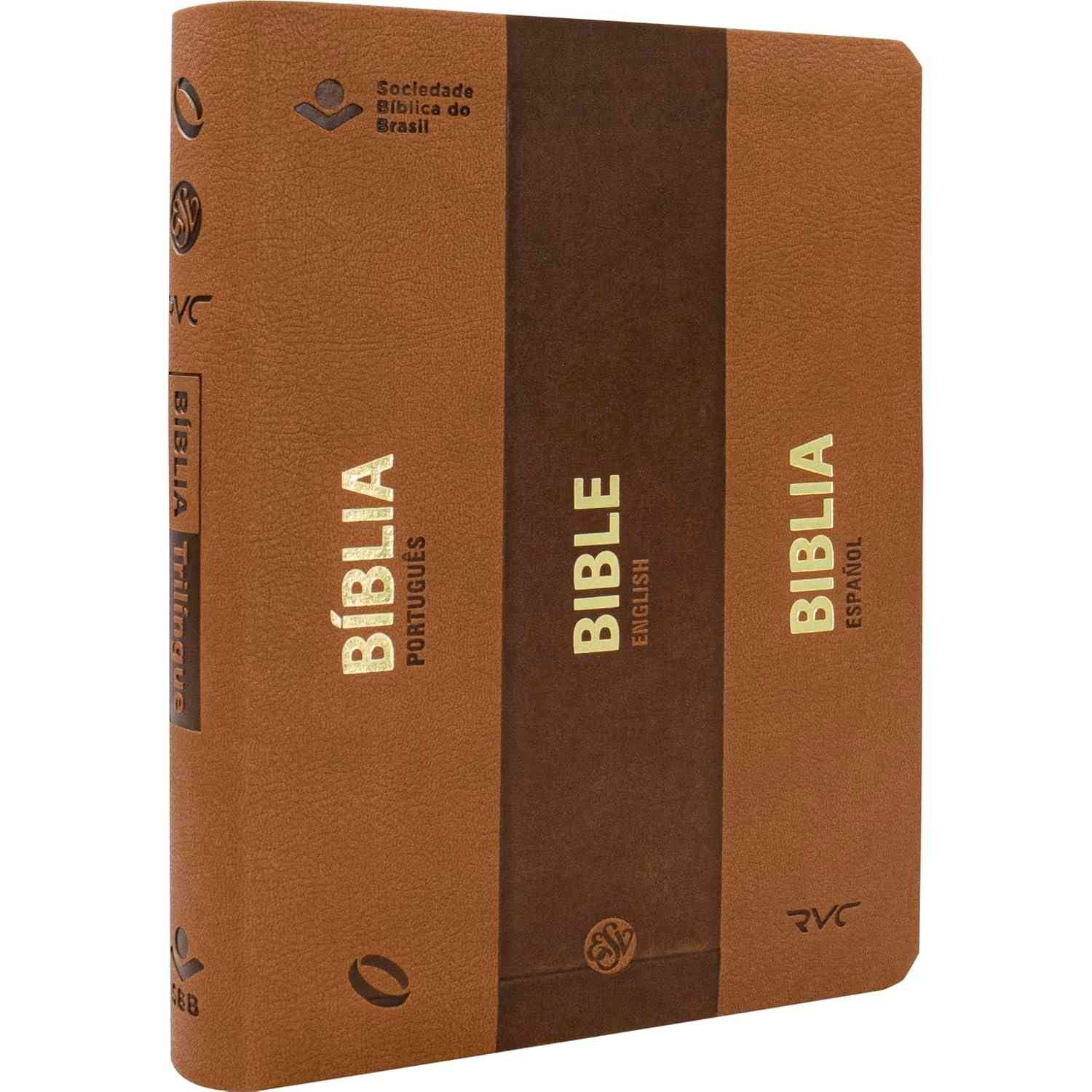 Bíblia Trilíngue NAA/ESV/RVC: Compreensão Profunda em Português, Inglês e Espanhol