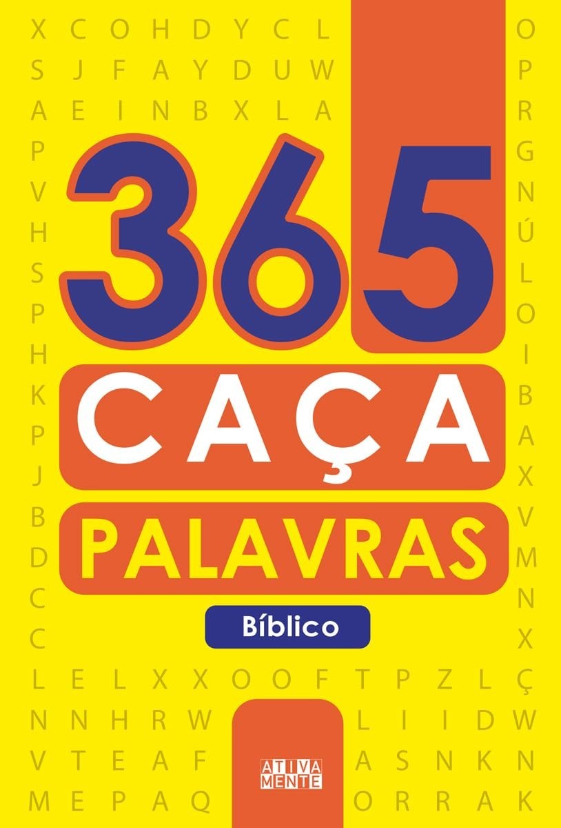 365 Caça-Palavras Bíblico: Diversão e Aprendizado Diário