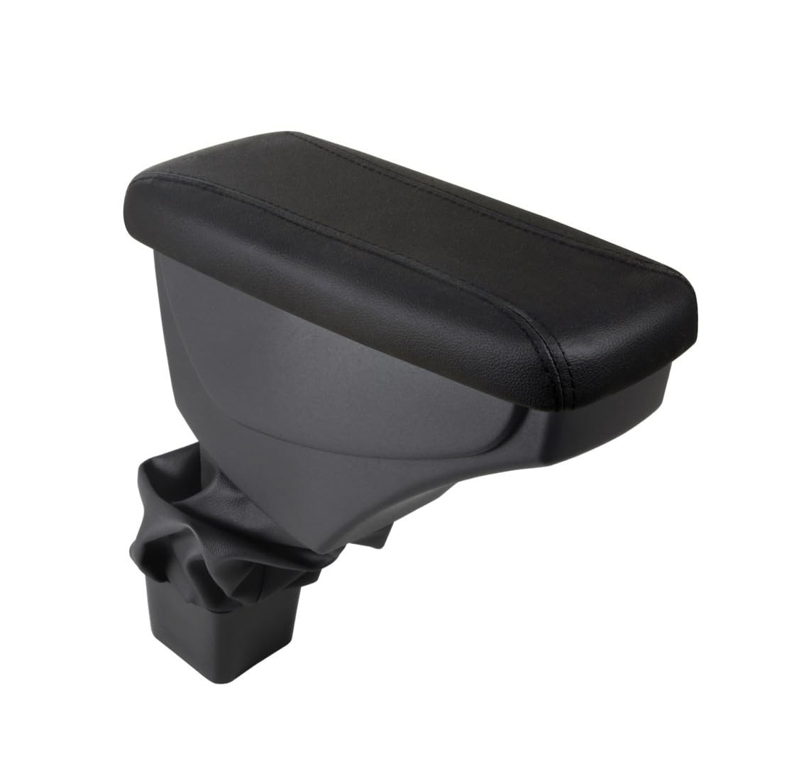 Apoio de Braço Premium Courvin Preto para Nissan Kicks e Versa - Conforto e Estilo