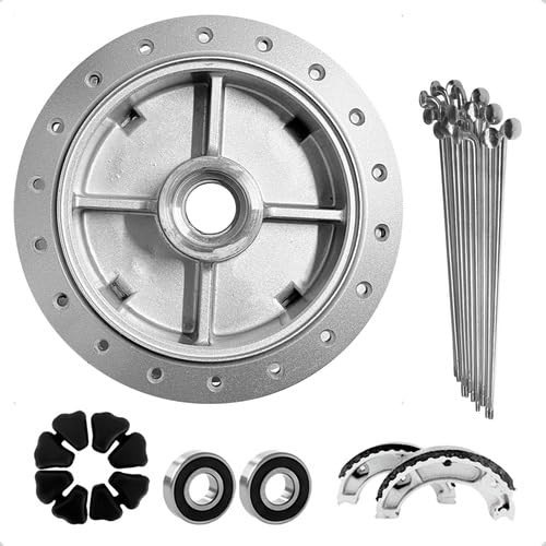 Kit Cubo Roda Traseira Completo Cg Titan 150: Lona, Raios, Rolamentos e Bucha