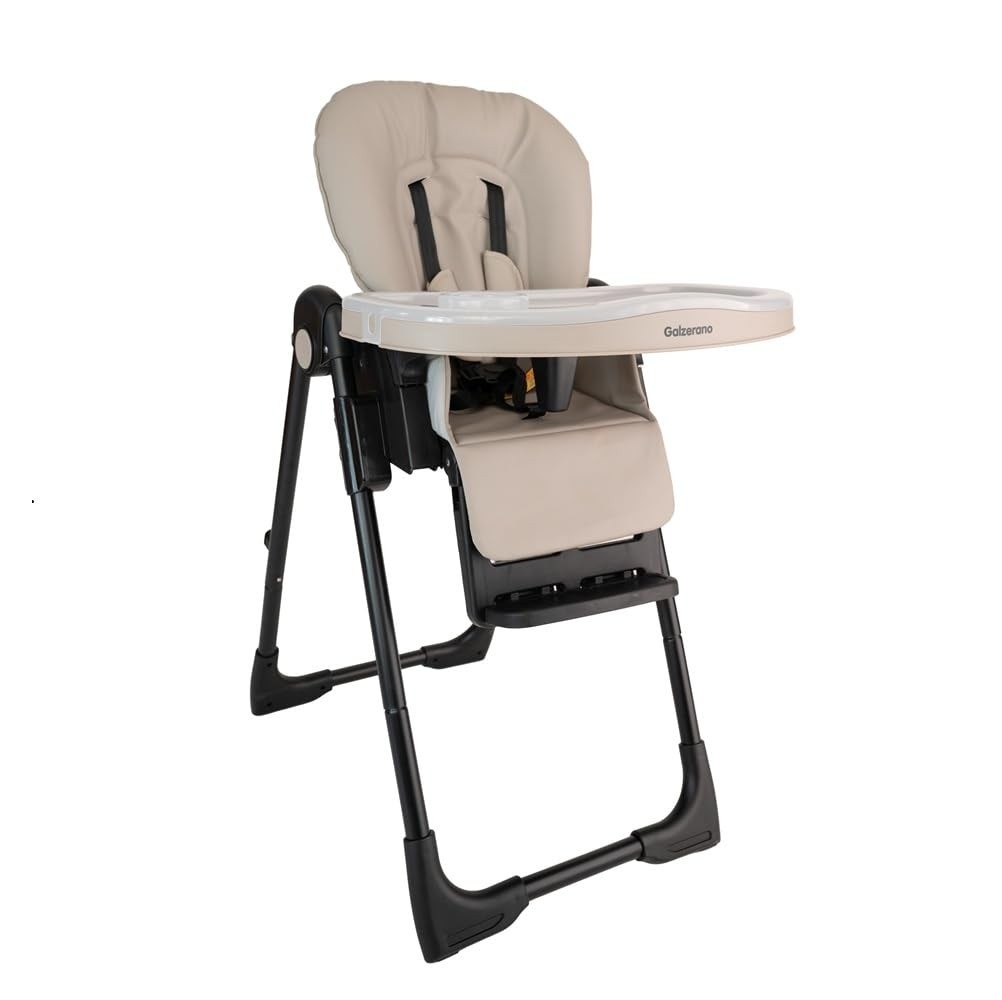 Cadeira de Alimentação Alta Jig Black Galzerano - Segurança e Conforto para Bebês
