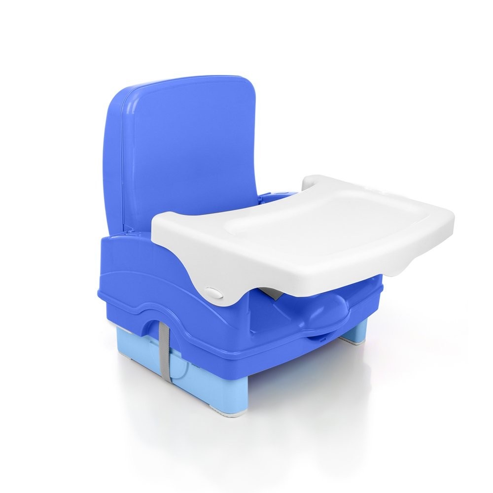 Cadeira de Refeição Portátil Smart Cosco Azul - Conforto e Mobilidade para Seu Filho