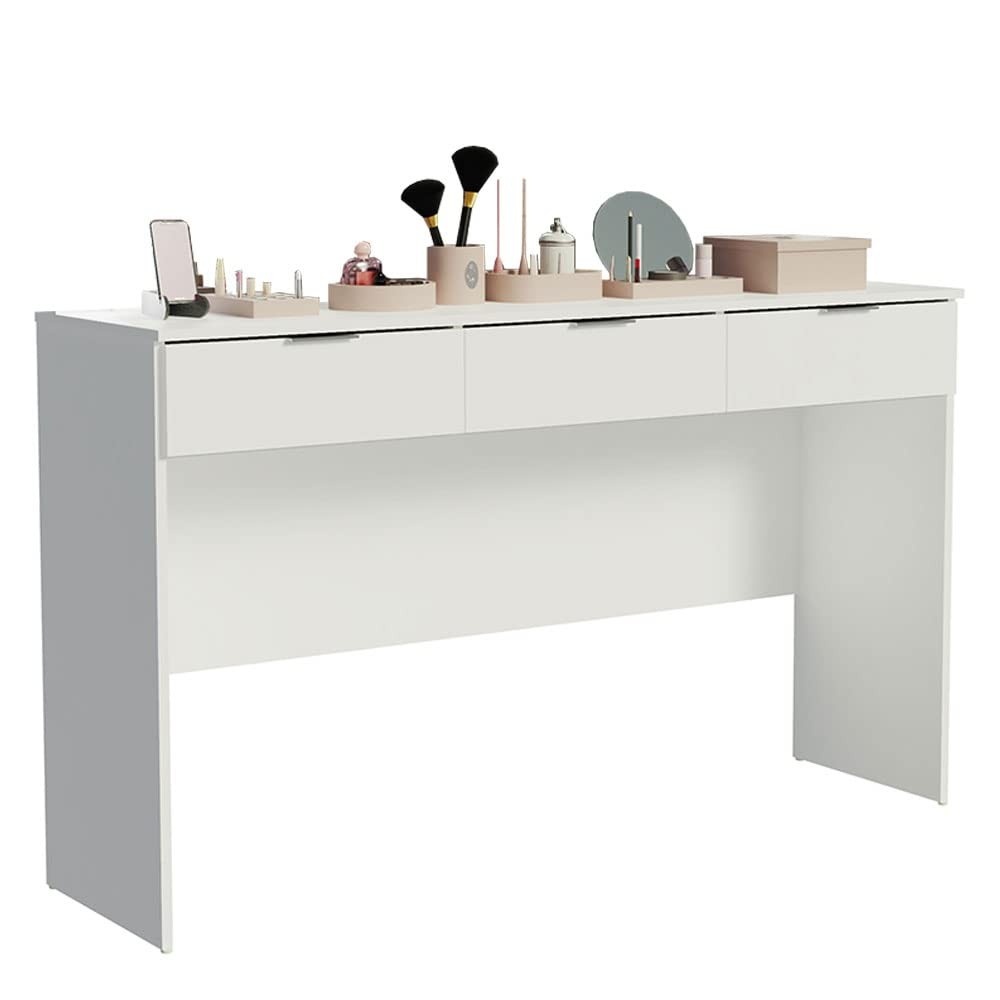Penteadeira Madesa Camarim Carly com 3 Gavetas – Design Elegante e Funcionalidade Premium