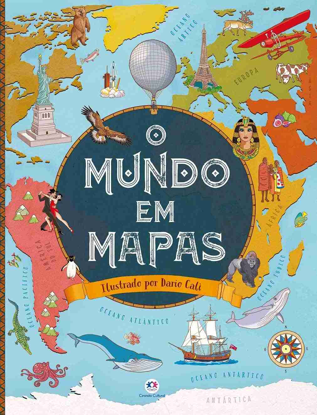 Atlas O Mundo em Mapas: Descubra Países, Bandeiras e Culturas!