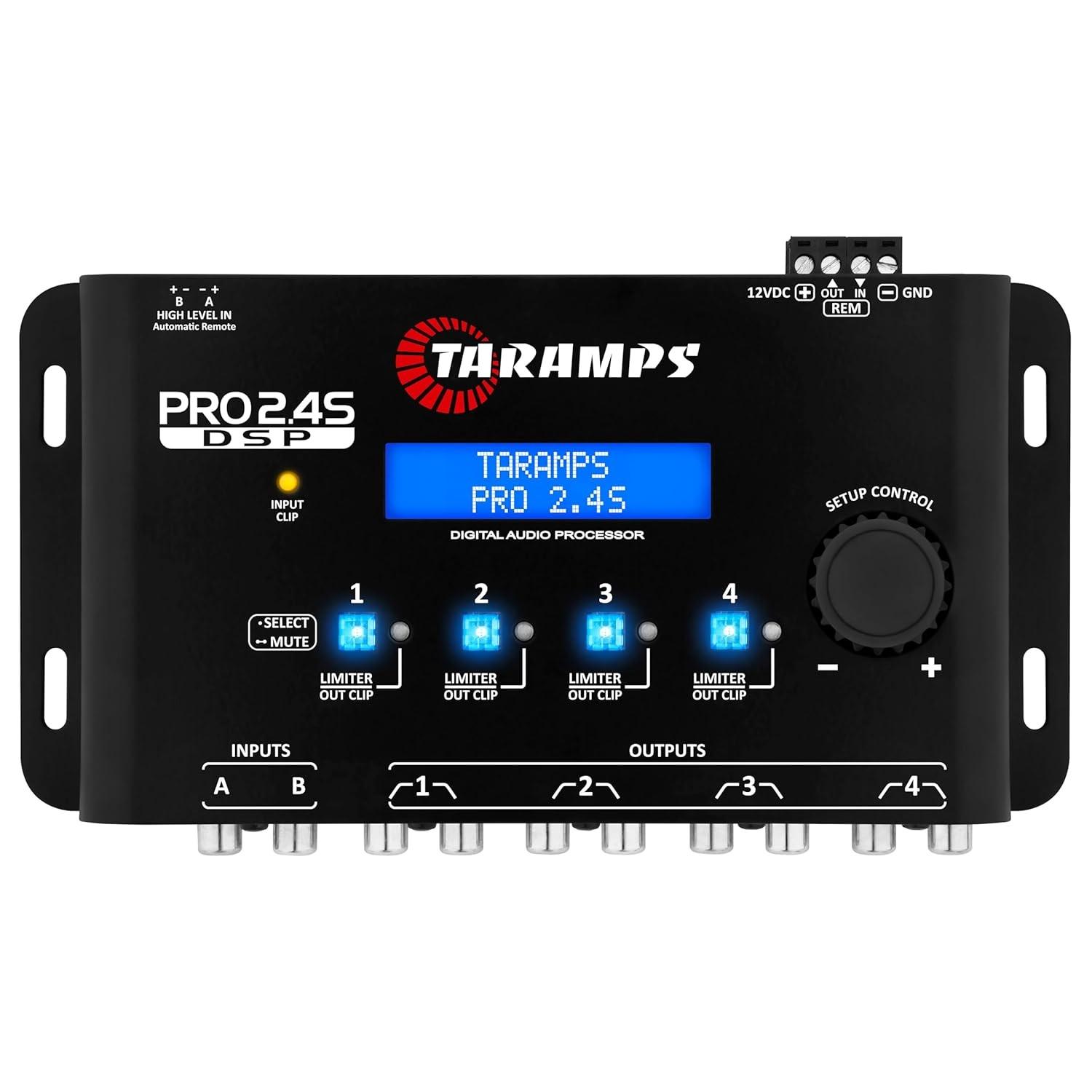 Processador Taramps Pro 2.4S Digital: Som Profissional e Personalizado para Seu Carro