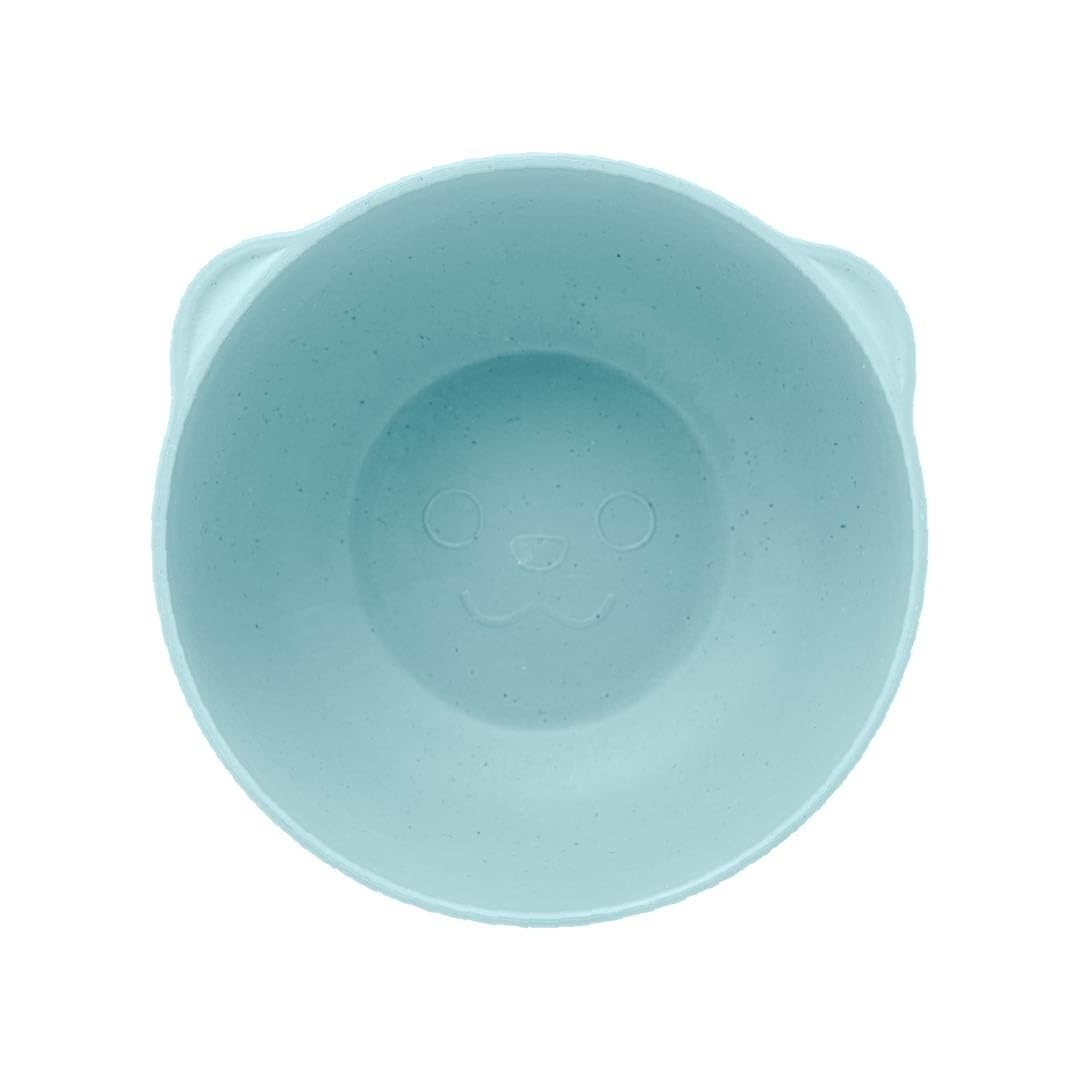 Bowl de Bambu e PP Baby Bear Azul - 14cm | Estilo e Sustentabilidade na Mesa