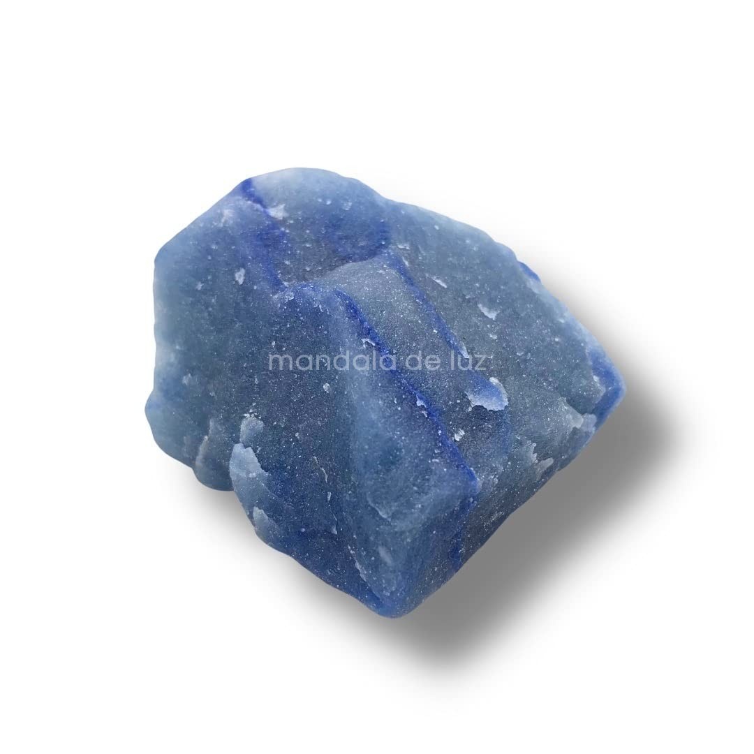 Quartzo Azul Bruto Natural - Energia e Beleza em Cristal G