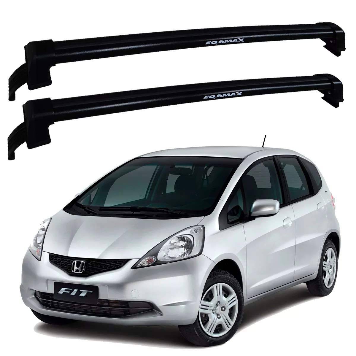 Rack Eqmax New Wave para Honda New Fit 2009-2014 - Preto | Design Original e Encaixe Perfeito