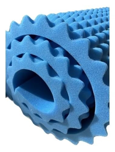 Colchão Casca de Ovo Azul Anti-Escaras para Alívio de Pressão - Conforto e Saúde em Casa